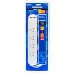 The Brute Power Co BPPB4SUSB2 4 Socket - 2x USB Ports