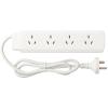 Neway 4 Outlet Powerboard 1m Cord - SAA Approved Wire:3G1.0MM2 Length: - AU/NZ 230-240V 50Hz 10A Max