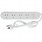 PUDNEY P4095 4 Outlet Powerboard with Overload Protection