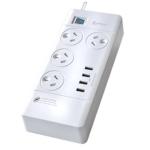 Sansai PAD-4044C 4ways w/4.8A USB X 4 outlets