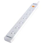 Sansai PAD-137P 6 Outlet Basic Powerboard with Master Switch AU / NZ