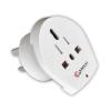 Sansai STV-018 Inbound Travel Adapter - US / UK / EU to AU / NZ Plug Single Pack - SAA Approved