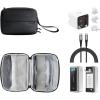 Valore 365 Sling Organizer Power Travel Kit with Hang Organizer - PD48 130W 20k mAh Power Bank with digital display, built-in cable and phone stand - PD65W GaN wall charger with digital display and retractable cable, PD100W Usb-C cable Valore 365 Sling Organizer Power Travel Kit with Hang Organizer - PD48 130W 20k mAh Power Bank with digital display, built-in cable and phone stand - PD65W GaN wall charger with digital display and retractable cable, PD100W Usb-C cable