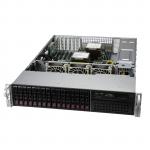 Supermicro 220P-C9R Barebone, 2U, 2x LGA4189, 16 DIMM, 16x 2.5" Hot-Swap, 2x 1G RJ-45, Broadcom 3908 HW RAID (8 Ports), 2x 1200W Redundant Power Supplies