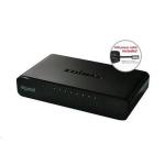 Edimax SW5800GV3 8 Port 10/100/1000 Gigabit   Switch,DESKTOP Model. Supports Auto MDI/MDI- X. Includes mainspower adapter