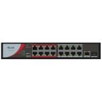 HiLook NS-0318P-130 16-Port 10/100M Unmanaged PoE Switch (Max 130W)