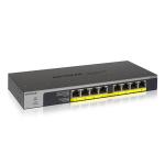 NETGEAR GS108LP 8-Port Gigabit Unmanaged PoE Switch (60W) - 1GbE PoE+ x8