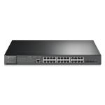 TP-Link Omada SG3428XMP 28-Port 10G L2+ Managed PoE Switch (384W) - 10G SFP+ x4, 1GbE PoE+ x24