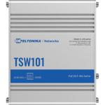 Teltonika TSW101 4+1 port gigabit unmanaged DC to 802.3af/at PoE Switch for 9V to 30V Solar and Automotive Applications
