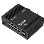 Teltonika TSW210 8 Port Unmanaged Industrial Gigabit Switch with 2 SFP Ports