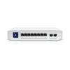 Ubiquiti Unifi USW-Enterprise-8-PoE 10-Port 10G L3 Managed PoE Switch (120W) - SFP+ x2, 2.5GbE PoE+ x8