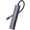 Baseus OS-Baseus UltraJoy Series 7-Port Hub Docking Station - Space Grey