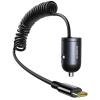Baseus Tiny Star Mini Car Charger (C+C Cable Included)  30W - Cosmic Black
