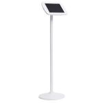 Bouncepad BP-FST112-CCW Floorstand -  iPad 10.2 8-9th Gen - White - Covered Home Button& Front Camera