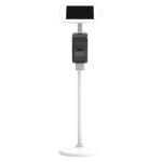 Bouncepad BP-FST/PRNT229-EEW Bouncepad Floorstand + Brother Printer Bracket - iPad Galaxy Tab A11+ 11 (2025) White Exposed Home Button & Front Camera