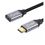 CLink CL-CABC-25B USB 3.1 Gen 2 USB-C Extension Cable - 25cm 10Gbps - 100W - Reversible Design