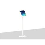 Koford Anti-theft Floor Standing For iPad 10.2" 10.5" 2019, VESA 75x75, Tablet Display Rotation 360 degrees, Tilt 180 degrees - White