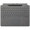 Microsoft Surface Pro Keyboard 13-Inch Bundle with Slim Pen (Platinum) for Surface Pro (11th Edition)