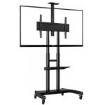 North Bayou 55"-80" Mobile TV Cart Trolley - Load Capacity 90kgs - VESA 200x200-800x500