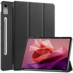 NICE Slim Light Folio Cover - ( Black)  Case for Lenovo  P12    ( TB 370   )
