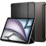 Spigen iPad Air 13" M2 (2024) Smart Fold Case - Black - Auto Wake Sleep Functions, Soft PU Leather Stand Slim Protective Cover