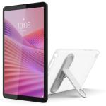Lenovo Tab One 8.7" HD - Luna Grey with Clear Case 64GB Storage - 4GB RAM 8MP AF Back + 2MP (Face Unlock) FF Front Camera Wi-Fi only Android 14
