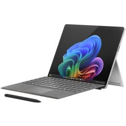 Microsoft Surface Pro 12" Bundle (Platinum) - Bundle with Surface Pro 12 Keyboard (Platinum) and Slim Pen - Copilot+ PC Snapdragon X Plus - 8 Core / 16GB / 512GB , Windows 11 Home
