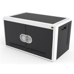 Chenbro Tablet / Laptop DN514VSH1401 Charging Trolley 14 Bays - With Lock (Includes Power Cord), Supports Up to 14" Tablet, Laptop, Chromebook,  Current up to 10A, 3 Years Warranty - Storage & Charging Cabinet / Trolley