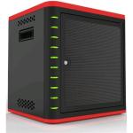 Chenbro Tablet DT310PS 10 Bay With Lock - 5V/2.4A per USB A Port USB Charging Station Tablet Charging & Sync, Adjustable Shelves - Built- in Fan - Stackable - Mount (Sold Separately) On Wall,  LED indicator - 3 Years Warranty