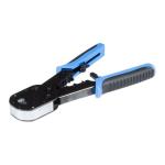 Dynamix CT-8CSTPEXT-V2 RJ-45C6SR23x Crimp Tool to Terminate Cat6/6A Solid Shielded Round Modular Plugs