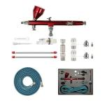FORMULA FM.ABK-GRAVITY-RED Gravity Airbrush Dual Action Kit