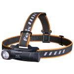 Fenix Work & Outdoor HM61R V2.0 Black Rechargeable LED Headlamp Max 1,600 Lumens Headlamp, Quick-Release Structure, One-key Control, 1 x 18650 3400mAH Li-ion Battery & Magnetic Charging Cable are Included - 5 Years Free Repair Warranty