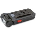 Fenix Everyday Carry Torch SW05R-RED Black Max 150 Lumens + Red Light, Max 39 Meter Beam Distance, Body Clip, Adjustable Head, Magnetic Tail, Built-in 700mAh Rechargeable Battery, 2-Years Free Repair Warranty (Battery included)!
