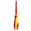 Goldtool HV-42-VDE Screwdriver 100mm Electrical Insulated VDE Tested to 1000 Volts AC. - Phillips #2 x 100mm - Yellow/Red Colour Handle