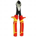Goldtool Diagonal Pliers 175mm Insulated Big Head - Large Shoulders to Protect Against Live Contacts Rubber Easy Grip Handles for Greater Comfort - Red/Yellow Colour Handles
