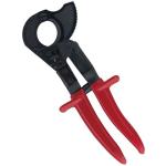 HANLONG HT-535B Heavy Duty Ratchet Cutter for Cable up to 250mm2. Quick Release Lever, Non Slip Grips, Safety Locking Lever. Long Life Hardened Blades. Not Suitable for Steel Wire or Hardened Cables
