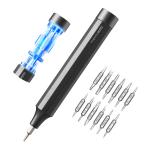 HOTO Precision Screwdriver Pen with 24pcs S2-steel precision bits Suitable for Household Appliances assembling flat pack furniture, putting together kids toys, fixing loose screens around the house etc