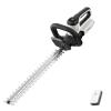 Litheli Hedge Trimmer with 2.0Ah Battery Pack, Brushed Motor 270° D-shape handle for ease-of use, Laser-cut steel blade for smooth and efficient cutting