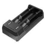 Nitecore UI2 Dual-Slot USB Charger  for 18650  21700  18350  20700 Batteries