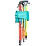 ProsKit HW-230BL 9pcs Color Ballpoint Long Arm Hex Key Set