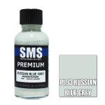 SMS PL93 AIR BRUSH PAINT 30ML PREMIUM RUSSIAN BLUE GREY  ACRYLIC LACQUER SCALE MODELLERS SUPPLY