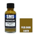 SMS PL85 AIR BRUSH PAINT 30ML PREMIUM DARK EARTH ACRYLIC LACQUER SCALE MODELLERS SUPPLY