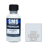 SMS PL189 AIR BRUSH PAINT 30ML PREMIUM LICHTBLAU RLM76  ACRYLIC LACQUER SCALE MODELLERS SUPPLY