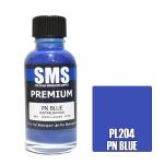 SMS PL204 AIR BRUSH PAINT 30ML PREMIUM PN BLUE  ACRYLIC LACQUER SCALE MODELLERS SUPPLY