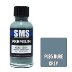 SMS PL95 AIRBRUSH PAINT 30ML PREMIUM KURE GREY (IJN) ACRYLIC LACQUER SCALE MODELLERS SUPPLY