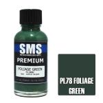 SMS PL78 AIR BRUSH PAINT 30ML PREMIUM FOLIAGE GREEN  ACRYLIC LACQUER SCALE MODELLERS SUPPLY