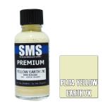 SMS PL114 AIR BRUSH PAINT 30ML PREMIUM YELLOW EARTH 7K  ACRYLIC LACQUER SCALE MODELLERS SUPPLY