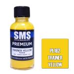 SMS PL162 AIR BRUSH PAINT 30ML PREMIUM TRAINER YELLOW  ACRYLIC LACQUER SCALE MODELLERS SUPPLY