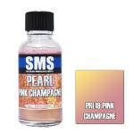 SMS PRL19 AIRBRUSH PAINT 30ML PEARL PINK CHAMPAGNE ACRYLIC LACQUER SCALE MODELLERS SUPPLY