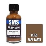 SMS PL155 AIR BRUSH PAINT 30ML PREMIUM RAAF EARTH  ACRYLIC LACQUER SCALE MODELLERS SUPPLY